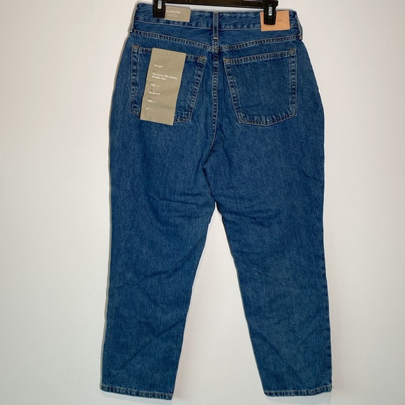 NWT Everlane Curvy 90's Cheeky Straight Jean Organic Cotton Womens Size 31 Ankle - Picture 6 of 11